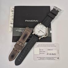 Thumbnail von Panerai Luminor Marina Weißes Zifferblatt Automatik 44mm Komplett