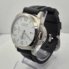 Thumbnail von Panerai Luminor Marina Weißes Zifferblatt Automatik 44mm Komplett