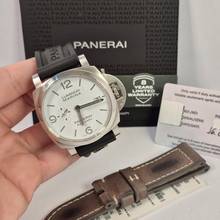Thumbnail von Panerai Luminor Marina Weißes Zifferblatt Automatik 44mm Komplett