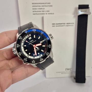 IWC Aquatimer Deep Two Profundímetro Cerâmica 46mm Automático Completo