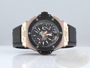 Thumbnail von Hublot Big Bang Alarm Repeater 403.om.0123.rx 2016 Rosegold 750 Handaufzug Gold