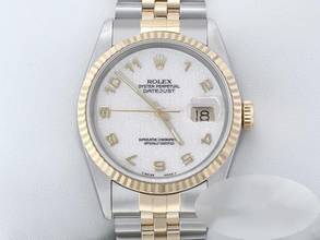 Thumbnail von Rolex Datejust 36mm 16233 1995 Edelstahl Gelbgold 750 Automatik Stahl Gold