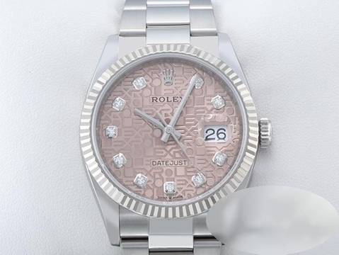  Rolex Datejust 36 36mm 126234 2022 Stahl Weissgold 750 Diamanten Automatik Gold 