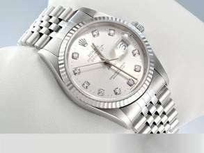 Thumbnail von Rolex Datejust 36 36mm 16234 2004 Stahl Weissgold 750 Diamanten Automatik