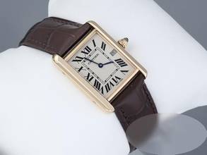 Thumbnail von Cartier Tank Louis Cartier Großes Modell Gelbgold 750 2016 W1529756 Gold Damen Herren