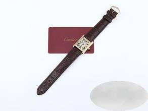 Thumbnail von Cartier Tank Louis Cartier Großes Modell Gelbgold 750 2016 W1529756 Gold Damen Herren