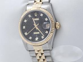 Thumbnail von Rolex Datejust 31 Medium Stahl Gelbgold 750 Diamanten Automatik Gold Stahl Stainless Steel 18kt Yellow Gold Jubilé-band Chronometer Oyster Black Dial