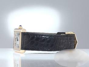 Thumbnail von Cartier Tank Solo Lady Tank Solo Edelstahl Gelbgold 750 2020 W5200002 Stahl Gold Damen