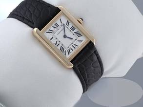 Thumbnail von Cartier Tank Solo Lady Tank Solo Edelstahl Gelbgold 750 2020 W5200002 Stahl Gold Damen