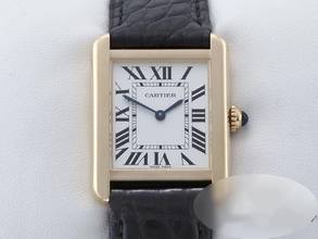 Thumbnail von Cartier Tank Solo Lady Tank Solo Edelstahl Gelbgold 750 2020 W5200002 Stahl Gold Damen