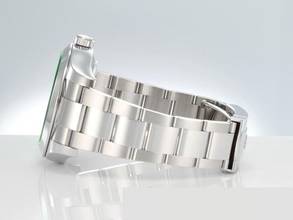 Thumbnail von Rolex Milgauss 116400gv 2017 Z-blue Edelstahl Automatik Rolex-service 2024 Stahl Blau