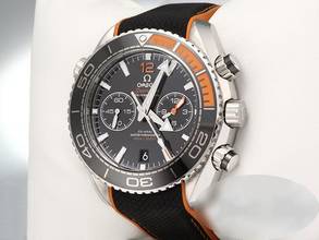 Thumbnail von Omega Seamaster Planet Ocean Chronograph 215.32.46.51.01.001 2018 Automatik Steel