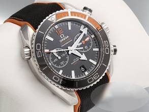 Thumbnail von Omega Seamaster Planet Ocean Chronograph 215.32.46.51.01.001 2018 Automatik Steel