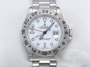 Thumbnail von Rolex Explorer II 40 Mm 16570 1994 Lc100 Edelstahl Automatik Rolex-service 2024