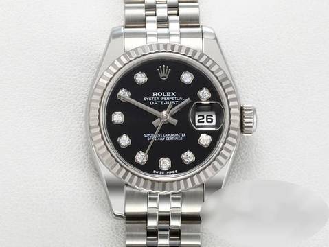 Rolex Lady-Datejust 179174 2017 Stahl Weissgold 750 Diamanten Automatik Gold