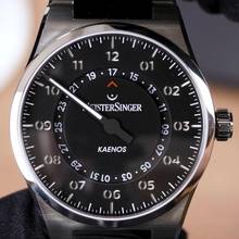 Thumbnail von Meistersinger Kaenos Open Date - Black NEW FULL SET