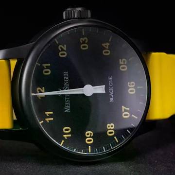 Meistersinger Edition Black One Black with yellow NEW FULL SET