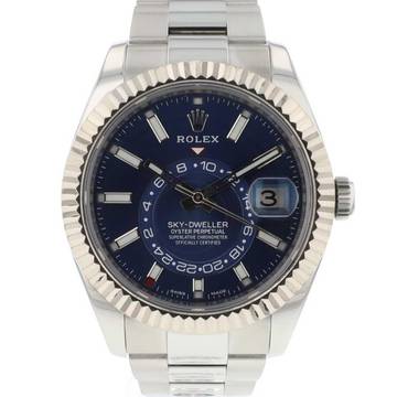  Rolex Sky-Dweller Steel Blue Dial 