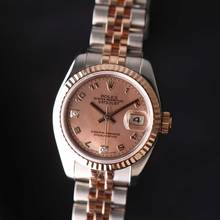 Thumbnail von Rolex Lady-Datejust 26 Steel/Everose Jubilee Pink MOP Arab Dial