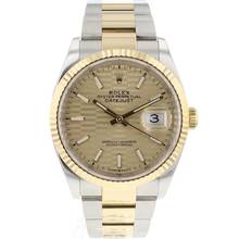 Thumbnail von Rolex Datejust 36 Steel/Gold Oyster Motif Dial