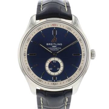  Breitling Premier Automatic 40 Steel Blue Dial 