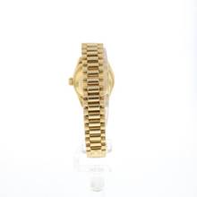 Thumbnail von Rolex Lady-Datejust 26 Yellow Gold Blue Vignette Diamond Dial