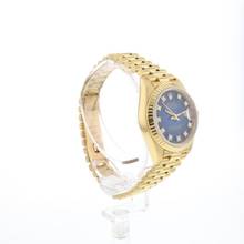 Thumbnail von Rolex Lady-Datejust 26 Yellow Gold Blue Vignette Diamond Dial