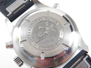 Thumbnail von IWC Fliegeruhr Doppelchronograph Spitfire Doppel Chronograph Herrenuhr 44 mm mit Originalband und Schließe 44 mm große Herrenuhr im Top Zustand