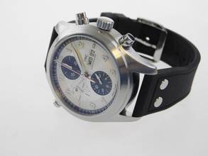 Thumbnail von IWC Fliegeruhr Doppelchronograph Spitfire Doppel Chronograph Herrenuhr 44 mm mit Originalband und Schließe 44 mm große Herrenuhr im Top Zustand