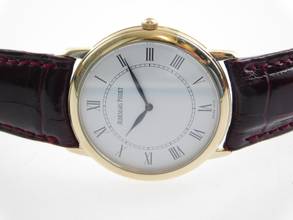 Thumbnail von Audemars Piguet Vintage Classique 14894BA Herrenuhr 18 Karat Gelbgold C. 2080 TOP Handaufzug Kaliber 2080 34mm Orig Band und Schließe TOP