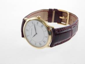 Thumbnail von Audemars Piguet Vintage Classique 14894BA Herrenuhr 18 Karat Gelbgold C. 2080 TOP Handaufzug Kaliber 2080 34mm Orig Band und Schließe TOP
