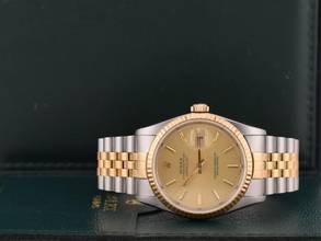Thumbnail von Rolex Datejust 16233 36mm Full Set 1993