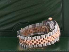Thumbnail von Rolex Datejust Stainless Steel & Rose Gold - Silver Diamond Dial - Full Set Like New 2014