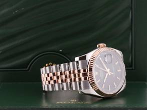 Thumbnail von Rolex Datejust 116231 Steel & Rose Gold 36mm - Black Dial - Full Set 2017