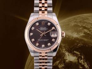Thumbnail von Rolex Datejust 31 178271 Steel Rose Gold Mother Of Pearl Diamond Dial Full Set 2017