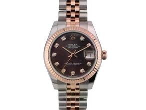 Thumbnail von Rolex Datejust 31 178271 Steel Rose Gold Mother Of Pearl Diamond Dial Full Set 2017