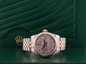 Thumbnail von Rolex Datejust 31 178271 Steel Rose Gold Mother Of Pearl Diamond Dial Full Set 2017
