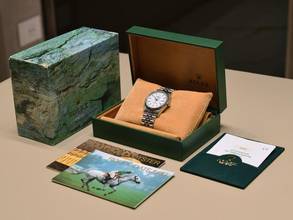 Thumbnail von Rolex Datejust 16234 36mm White Dial Box-paper 1998