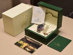 Thumbnail von Rolex GMT-Master II Ref. 16710t Stick Dial / Box & Papers 2007