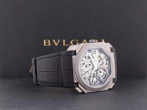 Thumbnail von Bulgari Octo Finissimo Skeleton Titanium/aligator Extra Thin 40mm New