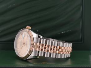 Thumbnail von Rolex Datejust 116231 Steel & Rose Gold - Pink Diamonds Dial - Full Set 36mm