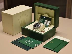 Thumbnail von Rolex Daytona Cosmograph Daytona 116520 Black Dial - Long Clasp - Like New Full Set 2012