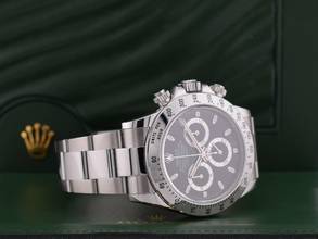 Thumbnail von Rolex Daytona Cosmograph Daytona 116520 Black Dial - Long Clasp - Like New Full Set 2012