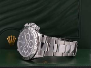 Thumbnail von Rolex Daytona Cosmograph Daytona 116520 Black Dial - Long Clasp - Like New Full Set 2012