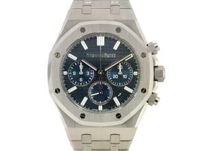Thumbnail von Audemars Piguet Royal Oak Chronograph 26715st Blau Chronograph 38mm - Neu 2025 Aufkleber