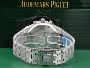 Thumbnail von Audemars Piguet Royal Oak Chronograph 26715st Blau Chronograph 38mm - Neu 2025 Aufkleber