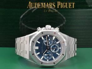 Thumbnail von Audemars Piguet Royal Oak Chronograph 26715st Blau Chronograph 38mm - Neu 2025 Aufkleber