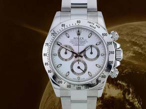 Thumbnail von Rolex Daytona Cosmograph Daytona 116520 - Aph Chromalight - Full Set Like New 2014