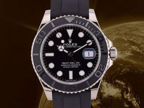 Thumbnail von Rolex Yacht-Master 42 Oysterflex White Gold Like New Full Set 2022