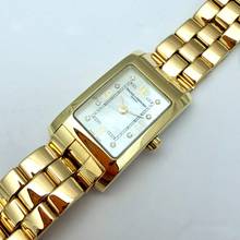 Thumbnail von Baume & Mercier Hampton Damenuhr Lady Gelbgold Perlmutt Diamanten